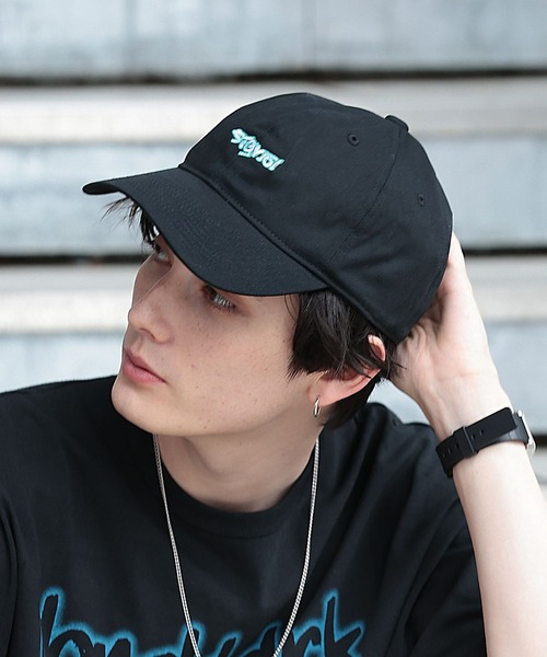 SIGNAL SPORTS（シグナルスポーツ）の「【SIGNAL SPORTS】グラフィック刺繍キャップ（キャップ・メンズ・ネイビー/ブラック・FREE）」の3枚目の写真