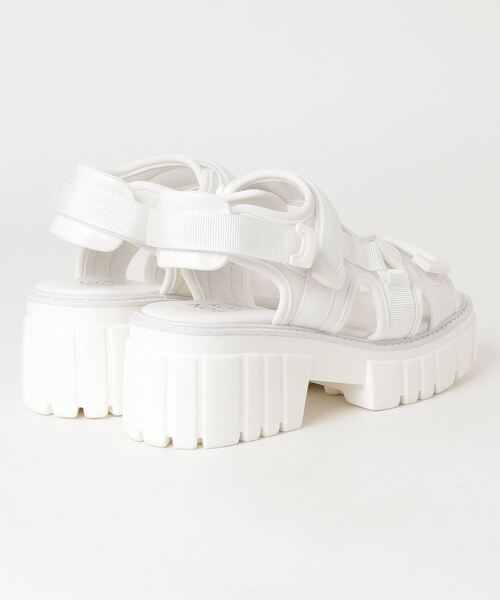 MAISON BREEZE（メゾンブリーズ）の「【MAISON BREEZE】BONVOYAGE　厚底スポーツサンダル HRS（サンダル・レディース・ホワイト/ブラック・M/L/S/LL）」の3枚目の写真