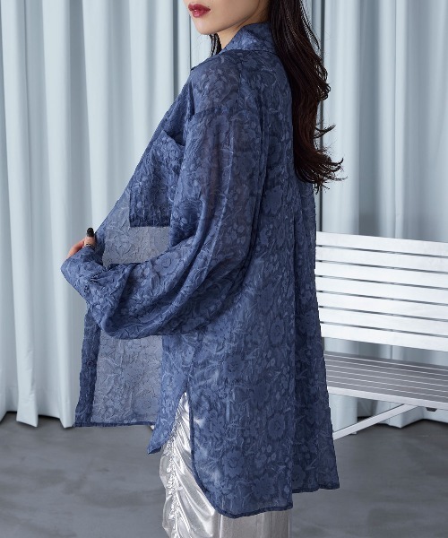Ellno de Mavie（エルノデメヴィ）の「フクレジャガードシアーシャツ