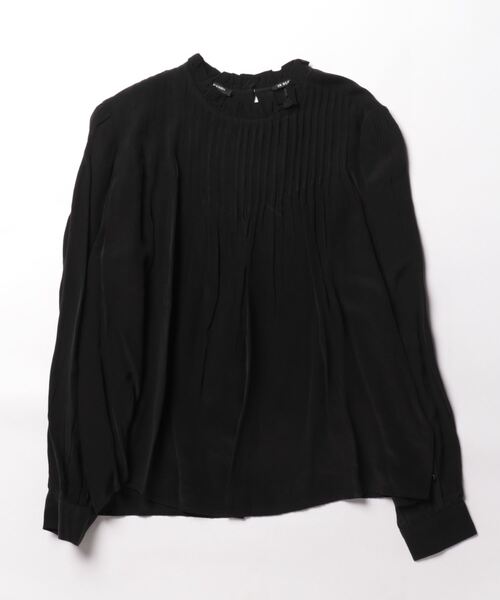 SCOTCH&SODA（スコッチアンドソーダ）の「【SCOTCH&SODA】ブラウス（シャツ/ブラウス・レディース・ブラック/ロイヤルブルー・1）」の2枚目の写真