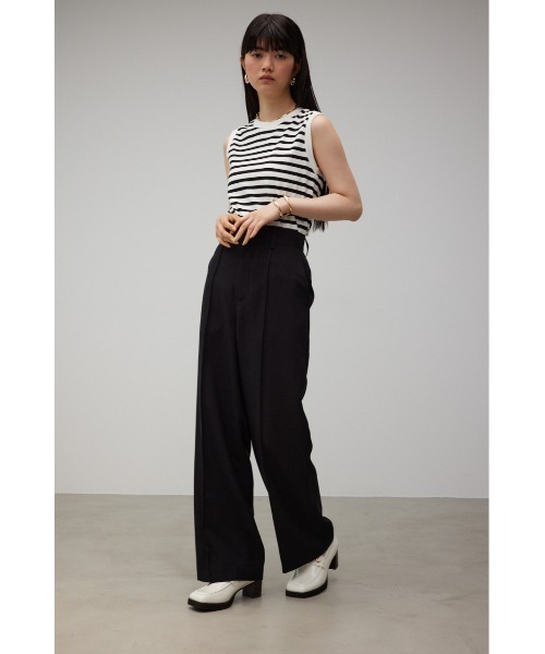 AZUL by moussy(アズールバイマウジー)の「スクエアトゥビットローファー(ローファー・レディース・ブラック/アイボリー・LL/MEDIUM/SMALL/LARGE)」の7枚目の写真