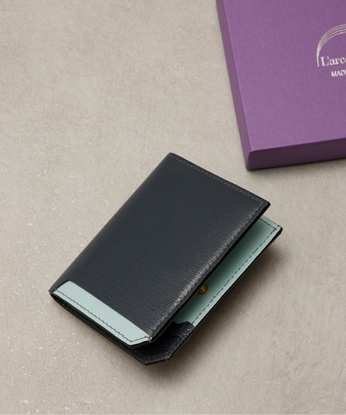 ラルコバレーノ 折りたたみ財布 ウォレット レザー 楽天市場】【40％OFF】ラルコバレーノ 財布 L'arcobaleno