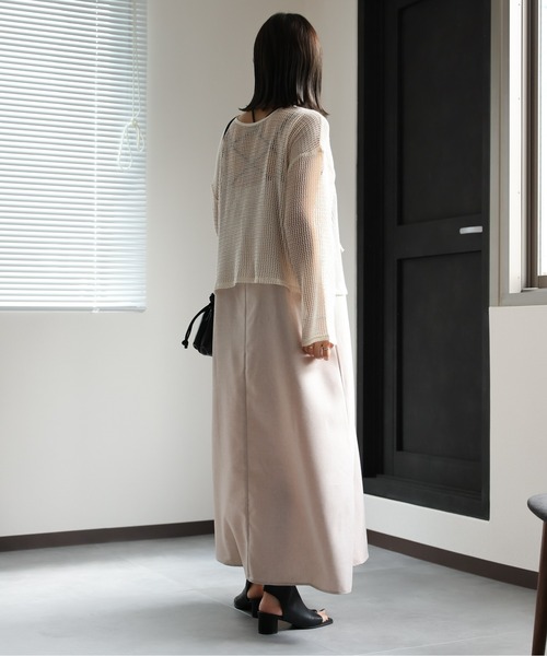 APR⭐︎ジャケット、ワンピース計2点 セール】メッシュトップス＋ワンピース set（ワンピース）｜ap