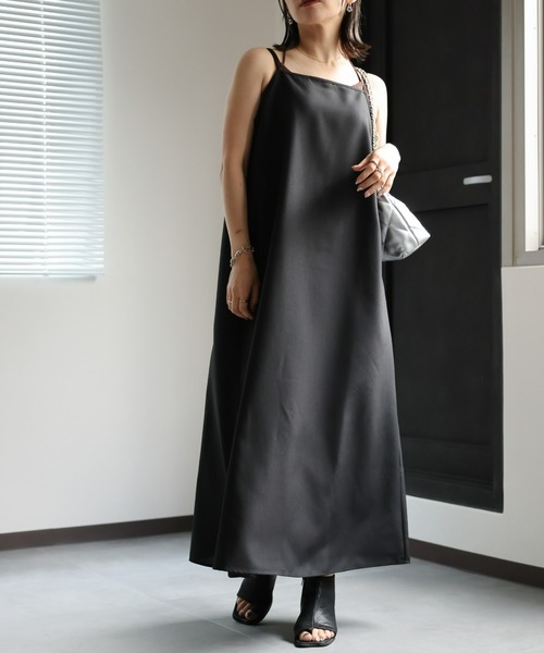 セール】メッシュトップス＋ワンピース set（ワンピース）｜ap