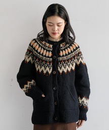 AMERICAN RAG CIE | ノルディッククルーネックカーディガン(カーディガン/ボレロ)