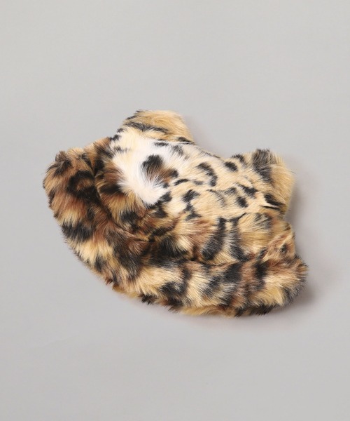Casselini(キャセリーニ)の「Casselini キッズ くまねこロシア帽 232-110719(ニットキャップ/ビーニー・キッズ・マルチ/ブラック・FREE)」の5枚目の写真