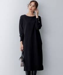【WEB限定】コクーンシルエット ニットワンピース