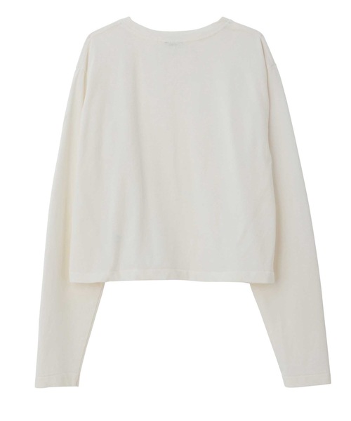 SEA(シー)の「Seavally Mountain Club GRAPHIC L/S TEE(Tシャツ/カットソー・レディース・ホワイト/グレー・0/1/2)」の13枚目の写真