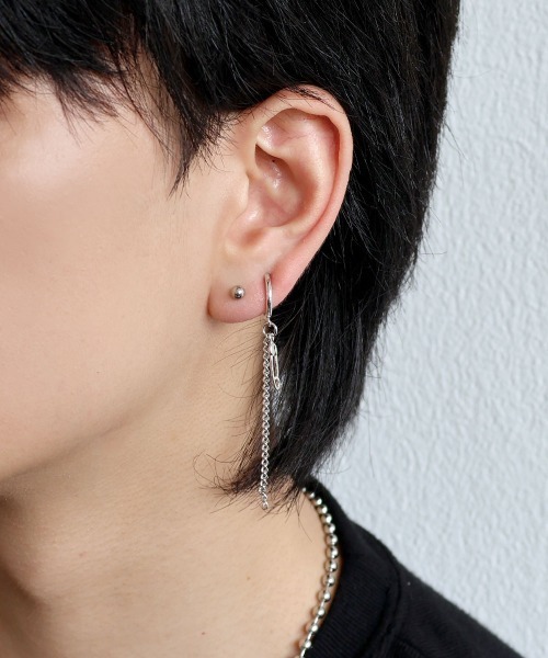 4INT.（フォイント）の「イヤリング＆ボールピアスセット(片耳用