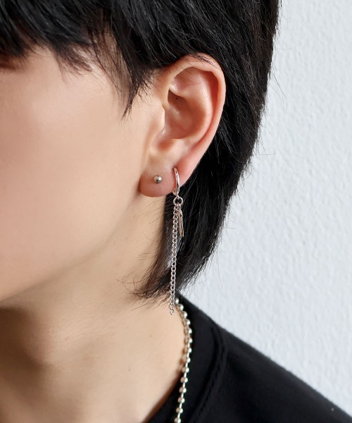 まつピアスセット 4INT.（フォイント）の「イヤリング＆ボールピアスセット(片耳用