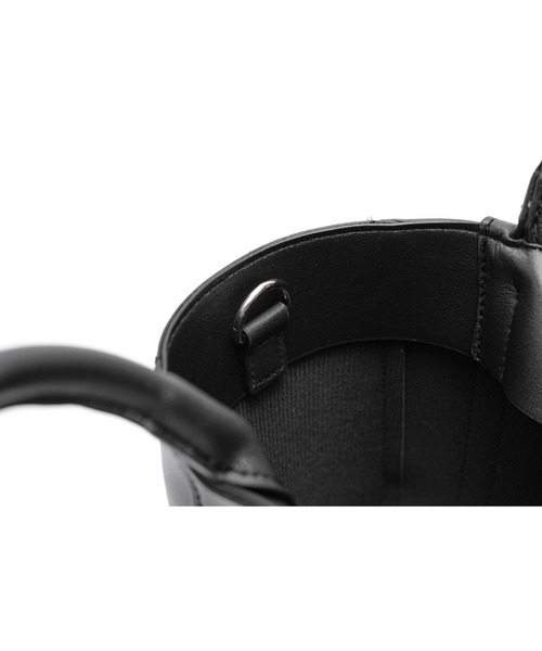 DEVICE(デバイス)の「Rename ボートシェイプ 2WAY ミニトートバッグ ショルダーバッグ(トートバッグ・レディース・ブラック・FREE)」の7枚目の写真