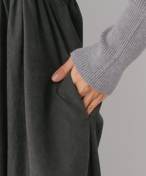 LEPSIM（レプシィム）の「切り替えギャザーキャミワンピース2　983211（ワンピース・レディース・ベージュ/グレー・FREE）」の14枚目の写真