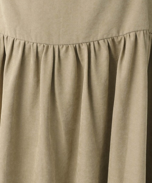 LEPSIM（レプシィム）の「切り替えギャザーキャミワンピース2　983211（ワンピース・レディース・ベージュ/グレー・FREE）」の18枚目の写真