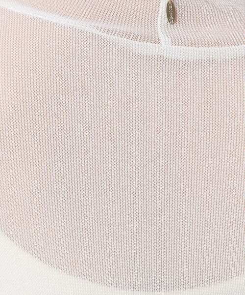 Cutie Blonde（キューティーブロンド）の「◆シアー感を楽しむ ラメ入り ハイネックトップス（Tシャツ/カットソー・レディース・ブラック/ホワイト系/ピンク系/ブルー・02/03/04）」の19枚目の写真