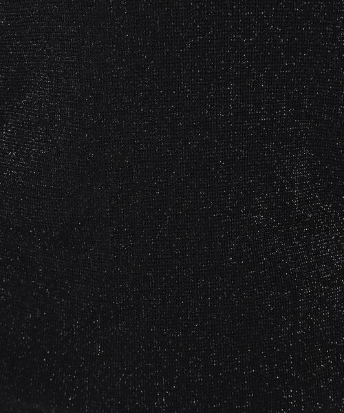 Cutie Blonde（キューティーブロンド）の「◆シアー感を楽しむ ラメ入り ハイネックトップス（Tシャツ/カットソー・レディース・ブラック/ホワイト系/ピンク系/ブルー・02/03/04）」の8枚目の写真