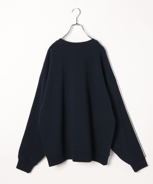 PBLIM（ページボーイリム）の「PBLIM/カラーパイピングスウェット（スウェット・レディース・グレー/ネイビー・SMALL/MEDIUM）」の18枚目の写真