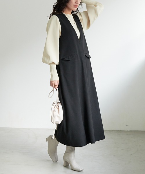 chouchou SHES(シーズ)　深Vジャンスカ chouchou SHES(シーズ) 深Vジャンスカ - メルカリ