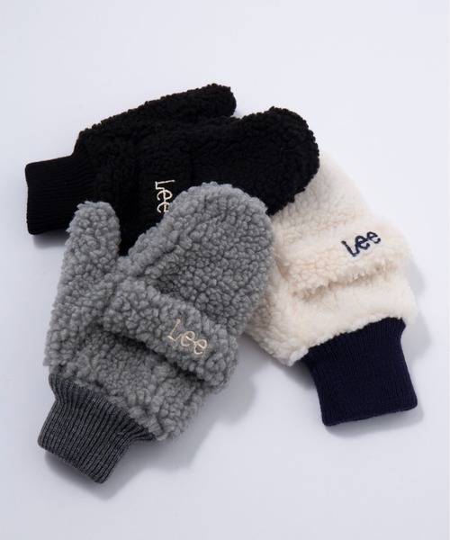 Lee(リー)の「【Lee】BOA GLOVE(手袋・レディース・ベージュ/ブラック/グレー/アイボリー・M)」の16枚目の写真