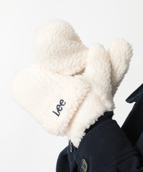 Lee(リー)の「【Lee】BOA GLOVE(手袋・レディース・ベージュ/ブラック/グレー/アイボリー・M)」の5枚目の写真