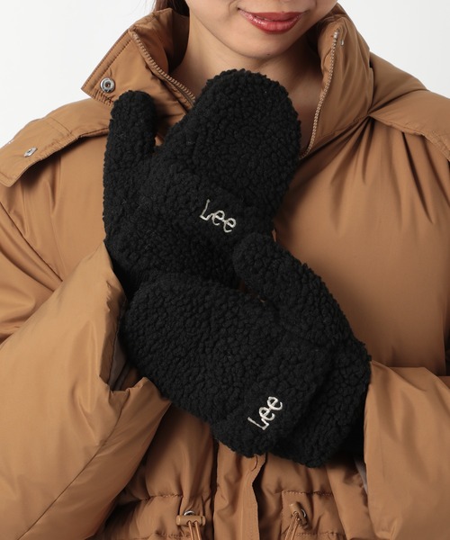 Lee(リー)の「【Lee】BOA GLOVE(手袋・レディース・ベージュ/ブラック/グレー/アイボリー・M)」の11枚目の写真
