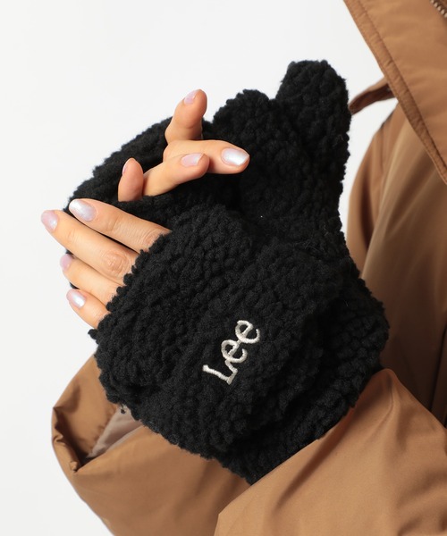 Lee(リー)の「【Lee】BOA GLOVE(手袋・レディース・ベージュ/ブラック/グレー/アイボリー・M)」の13枚目の写真