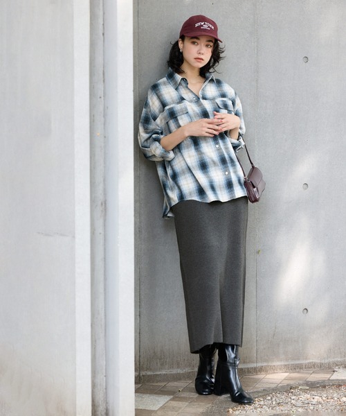 ミラノリブナロースカート（スカート）｜coca（coca）（コカ）の