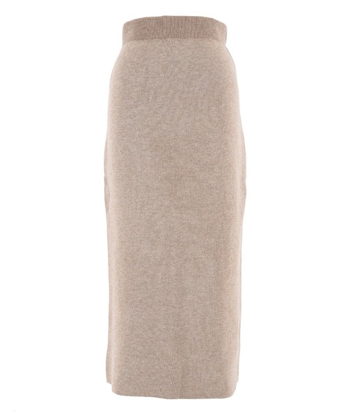 coca（coca）（コカ）の「ミラノリブナロースカート（スカート・レディース・グリーン/ライトグリーン/アイボリー/ブラック/グレイッシュベージュ/パープル/ピンク/オートミール/ベージュ/チャコール/ワイン・ONE SIZE/L/M/S/XL）」の18枚目の写真