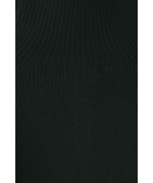 STYLEMIXER（スタイルミキサー）の「ハーフジップワイドカフニット（ニット/セーター・レディース・ブラック/ブラウン/アイボリー・FREE）」の14枚目の写真