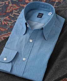 BEAMS F | BEAMS F / コットン シャンブレー レギュラーカラーシャツ(シャツ/ブラウス)