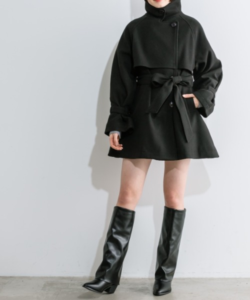 OLIVE des OLIVE（オリーブデオリーブ）の「カバーロングブーツ　1041130010（ブーツ・レディース・ブラック・LARGE/MEDIUM）」の8枚目の写真