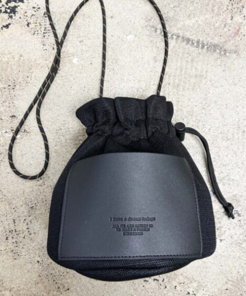 SPRUCE（スプルース）の「<SPRUCE/スプルス>マレ巾着ショルダー（ショルダーバッグ・レディース・ブラック/グリーン/ラベンダー・ONE SIZE）」の13枚目の写真