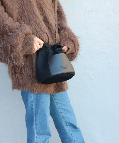 SPRUCE（スプルース）の「<SPRUCE/スプルス>マレ巾着ショルダー（ショルダーバッグ・レディース・ブラック/グリーン/ラベンダー・ONE SIZE）」の15枚目の写真