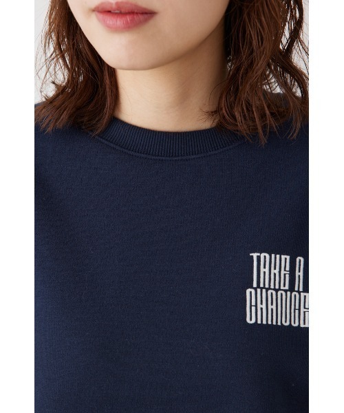 RODEO CROWNS WIDE BOWL（ロデオクラウンズワイドボウル）の「TAC アーム スウィッチングスウェット（Tシャツ/カットソー・レディース・オフホワイト/ネイビー/杢グレー/ライトグリーン・FREE）」の17枚目の写真