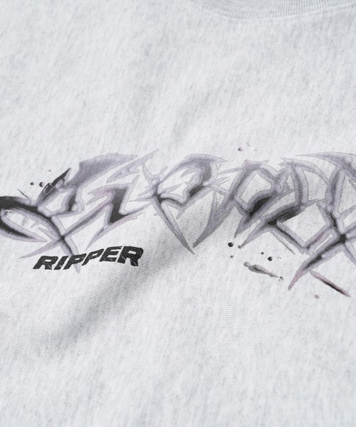 RIPPER（リッパー）の「【RIPPER】ロゴ グラフィック トレーナー 