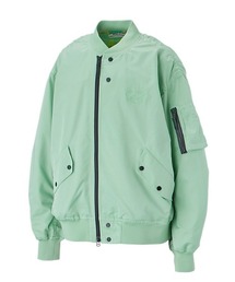 ◎美品◎ Athletics ボンバージャケット 緑 NIKE ボンバージャケット ナイロンジャケット - メルカリ