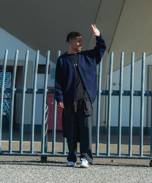 NUMERALS（ヌメラルズ）の「[NUMERALS]ウォッシャブルニットカーディガン（カーディガン/ボレロ・メンズ・ネイビー/その他8・MEDIUM/LARGE）」の13枚目の写真