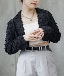 PAGEBOY | ジャガードショートジャケット(テーラードジャケット)