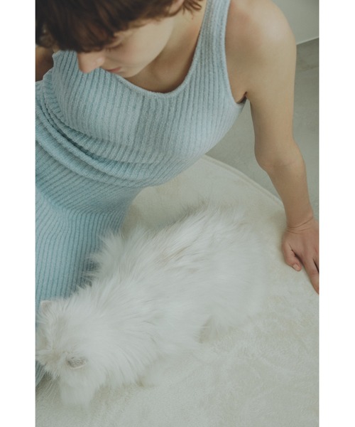 MilkySmooth タンクニットワンピース ワンピース ニット snidel SNIDEL HOME（スナイデルホーム）の「【MilkySmooth】タンク