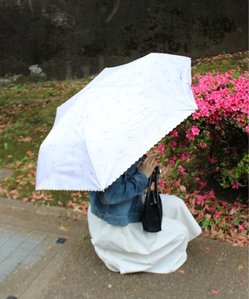 【一級遮光・晴雨兼用】UVリリカ折り畳み日傘