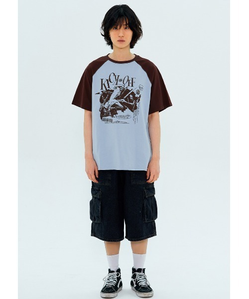 ◆24SS NASTYKICK Pitchy ラグランTシャツ/3色◆ ◇24SS NASTYKICK Pitchy ラグランTシャツ/3色◇ (NASTYKICK/T