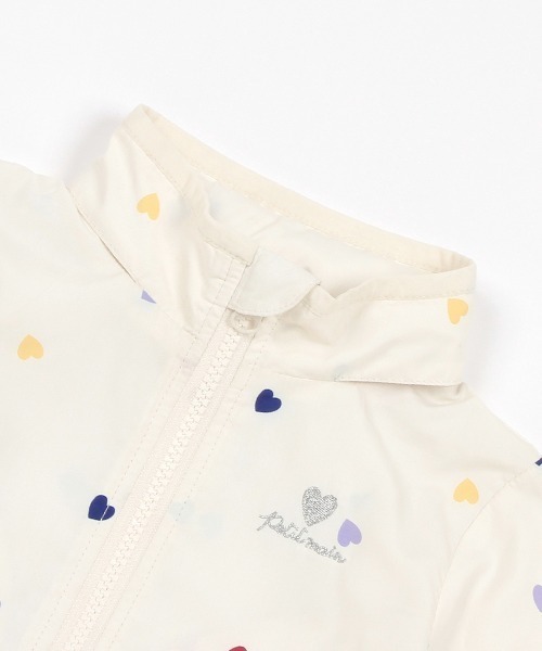 petit main(プティマイン)の「【撥水加工】ペプラムウィンブレ(ブルゾン・キッズ・ライトピンク/アイボリー/ネイビー/オレンジ・130cm/120cm/110cm/100cm/90cm/80cm)」の14枚目の写真