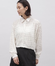 LAKOLE | フリンジクロップドシャツ / 106660(シャツ/ブラウス)