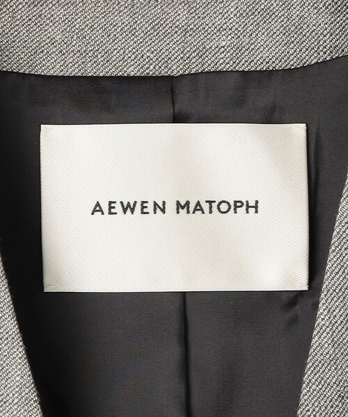 ＜AEWEN MATOPH＞ラメ パワーショルダー ベスト AEWEN MATOPH＞ラメ パワーショルダー ベスト