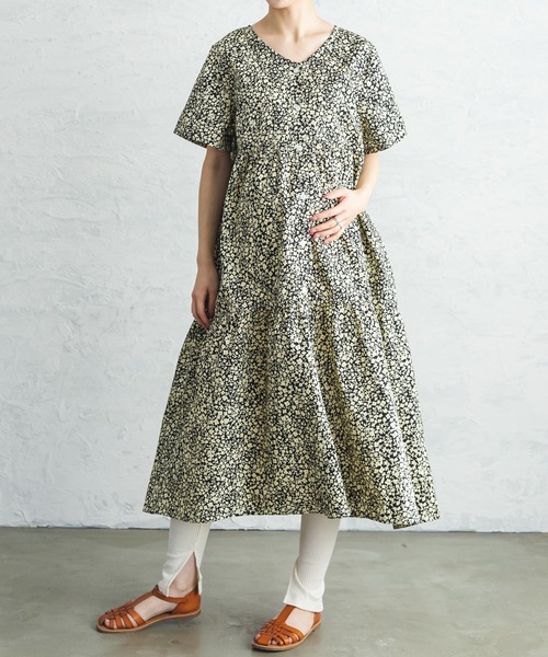 pairmanon(ペアマノン)の「【リンクコーデ】【ママサイズ】無地 10分丈 リラックスリブレギンス(その他パンツ・レディース・モカ/アイボリー/ブラック/ライトベージュ/グレイッシュベージュ・FREE)」の7枚目の写真