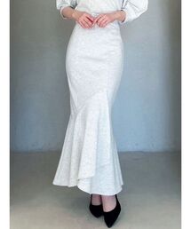 RESEXXY | ミニ裏毛マーメイドスカート【セットアップ着用可能】(スカート)