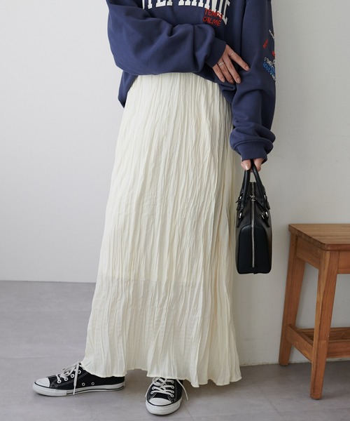 DISCOAT（ディスコート）の「ワッシャーフレアスカート（スカート