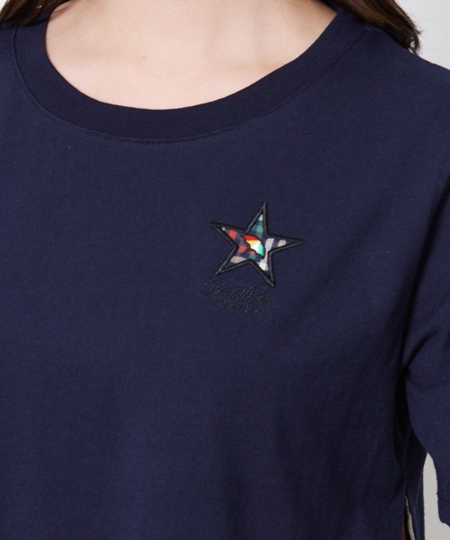 Arnold Palmer（アーノルドパーマー）の「スターモチーフ ワンピース（ワンピース・レディース・ライトベージュ/ブラック/ネイビー・M/L/S）」の15枚目の写真