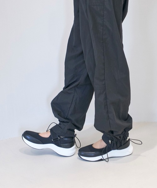 noyau（ノヤウ）の「【軽量】ベルクロスニーカー（スニーカー・レディース・ブラック/アイボリー/グレー/クリアブラック・S/M/L/LL）」の14枚目の写真