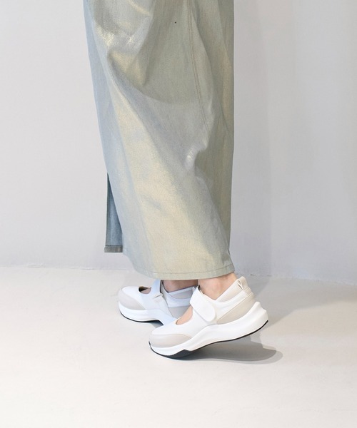 noyau（ノヤウ）の「【軽量】ベルクロスニーカー（スニーカー・レディース・ブラック/アイボリー/グレー/クリアブラック・S/M/L/LL）」の10枚目の写真