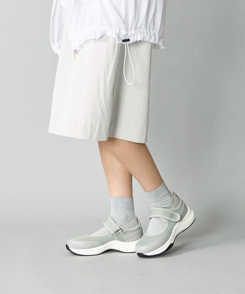 noyau（ノヤウ）の「【軽量】ベルクロスニーカー（スニーカー・レディース・ブラック/アイボリー/グレー/クリアブラック・S/M/L/LL）」の18枚目の写真